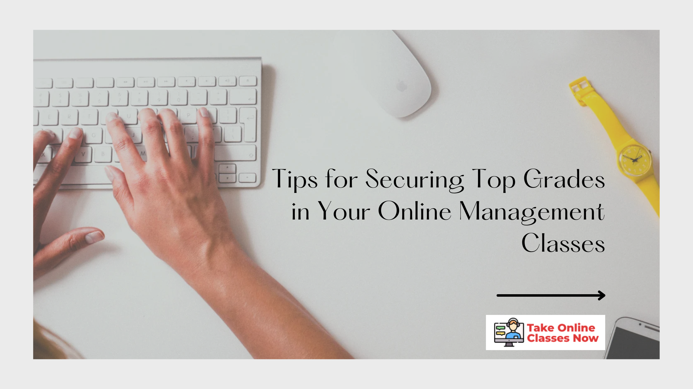 Tips for Securing Top Grades in Your Online Management Classes